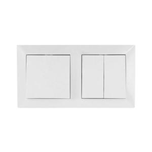 B.V. - SADA 2x Spínač domový s rámikom 240100LUZ vyobraziť
