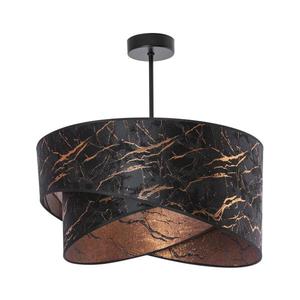 Luster na tyči 1xE27/60W/230V čierna/medená P-1208/1 SKOS MARMUR MIEDŹ vyobraziť