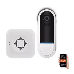 Bezdrôtový videozvonec GoSmart 5V 3xAA IP65 Wi-Fi s pohybovým senzorom Tuya H4032 vyobraziť