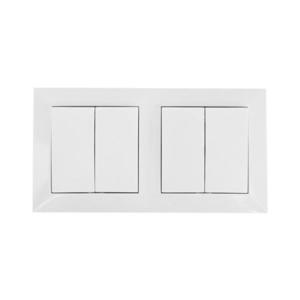 B.V. - SADA 2x Spínač domový 2-tlačidlový 250V/10A B20101LVF vyobraziť