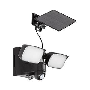 Rabalux 77091 - LED solárne nástenné svietidlo LESZNO 2xLED/5W/3, 7V IP54 čierne 77091 vyobraziť