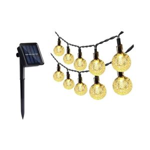 LED solárny reťazec 30xLED/0, 12W/1, 2V 1xAA 3000K IP44 400 mAh KTLAA30CB vyobraziť