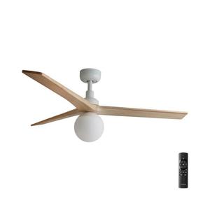 FARO Barcelona FARO 34280-11L - Stropný látor KLIM M 1xE27/15W/230V borovica/biela + DO 34280-11L vyobraziť