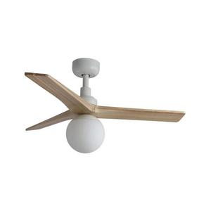 FARO Barcelona FARO 34281-11L - Stropný látor KLIM S 1xE27/15W/230V borovica/biela + DO 34281-11L vyobraziť