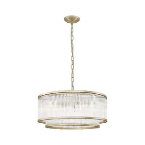 Zuma Line P0528-06H-V6AC - Luster na reťazi SERGIO 6xE14/60W/230V zlatá P0528-06H-V6AC vyobraziť