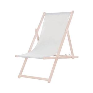 Záhradné lehátko sivé/buk PSWBG vyobraziť