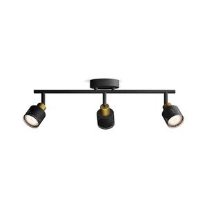 Philips - Bodové svietidlo NIALL 3xGU10/5W/230V čierna/mosadz 8720169300118 vyobraziť