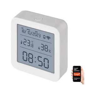 Inteligentný digitálny teplomer GoSmart 3xAAA Tuya biela EGS0101 vyobraziť