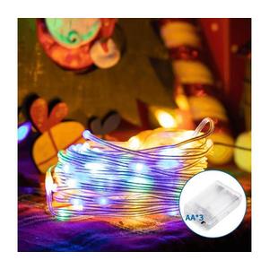 B.V. - LED vianočný reťazec 100xLED/3xAA 10, 3m multicolor B10303KQ8 vyobraziť