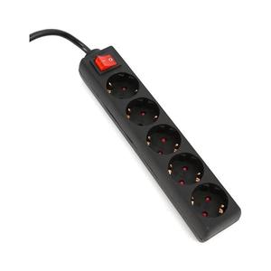 Predlžovací kábel s vypínačom 5Z Typ F 5m SCHUKO čierny OL5G5 vyobraziť