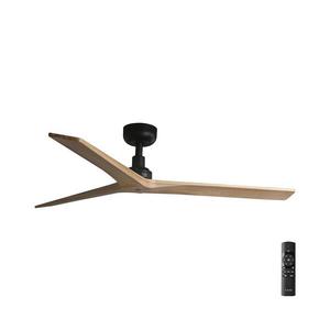 FARO Barcelona FARO 34283 -Stropný látor KLIM M borovica/čierna pr. 125 cm+dálkové ovládanie 34283 vyobraziť