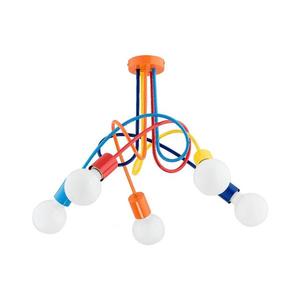 Detský prisadený luster TANGO 5xE27/15W/230V pestrofarebná 28265 vyobraziť