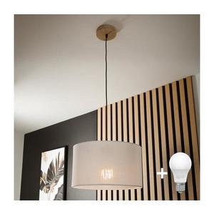Brilagi - LED Luster na lanku ANTHONY 1xE27/60W/230V dub/biela 8590828610328 vyobraziť