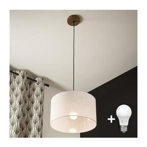 Brilagi - LED Luster na lanku ANTHONY 1xE27/60W/230V dub orech/biela 8590828610366 vyobraziť