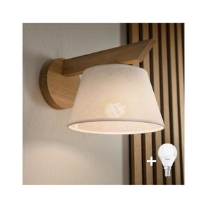 Brilagi - LED Nástenné svietidlo ANTHONY 1xE14/40W/230V dub/biela 8590828610403 vyobraziť