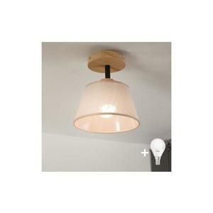 Brilagi - LED Prisadený luster ANTHONY 1xE14/60W/230V dub/béžová 8590828610496 vyobraziť