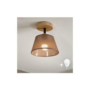 Brilagi - LED Prisadený luster ANTHONY 1xE14/60W/230V dub/hnedá 8590828610502 vyobraziť