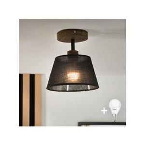 Brilagi - LED Prisadený luster ANTHONY 1xE14/60W/230V dub orech/čierna 8590828610557 vyobraziť