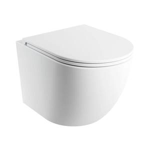OMNIRES OTTAWASPXMWBM - Závesné WC s WC sedátkom SoftClose OTTAWA keramika/biela OTTAWASPMWBM vyobraziť