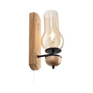 Brilagi - LED Nástenné svietidlo COTTAGE 1xE14/40W/230V dub/hnedá BG1504+BG2273 vyobraziť