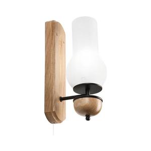 Brilagi - LED Nástenné svietidlo COTTAGE 1xE14/40W/230V dub/biela BG1504+BG2270 vyobraziť