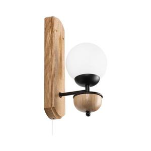 Brilagi - LED Nástenné svietidlo COTTAGE 1xG9/40W/230V dub/biela vyobraziť