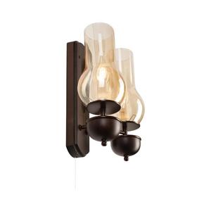 Brilagi - LED Nástenné svietidlo COTTAGE 2xE14/40W/230V buk/hnedá BG1506+2xBG2273 vyobraziť