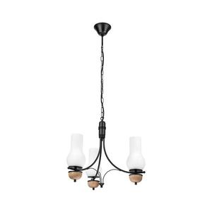 Brilagi - LED Luster na reťazi COTTAGE 3xE14/40W/230V buk/biela BG1520+3xBG2270 vyobraziť