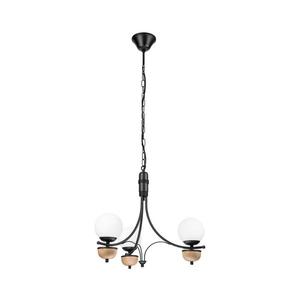 Brilagi - LED Luster na reťazi COTTAGE 3xG9/40W/230V buk/biela vyobraziť