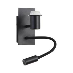 Brilagi - LED Flexibilná nástenná lampa NUBILA 1xE27/25W/230V + LED/3W čierna BRI125 vyobraziť