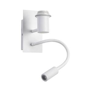 Brilagi - LED Flexibilná nástenná lampa NUBILA 1xE27/25W/230V + LED/3W biela BRI126 vyobraziť