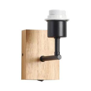 Brilagi - Nástenná lampa NUBILA WOOD 1xE27/25W/230V dub/čierna BRI128 vyobraziť