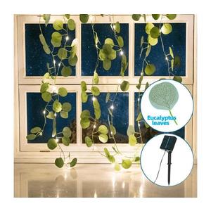 B.V. - LED solárny reťazec 70xLED/4x1m IP65 teplá biela eukalyptus B1020137C vyobraziť