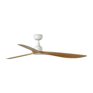 FARO Barcelona FARO 34361WT - Stropný látor OUTWOOD L hnedý/biely priemer 150 cm WT IP44 + diaľkové ovládanie 34361T vyobraziť