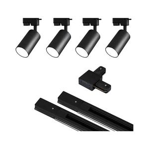 Bodové svietidlo v lištovom systéme 4xGU10/25W/230V 2 m čierna 5903271846306 vyobraziť