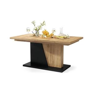 Rozkladací jedálenský stôl dub craft/čierny 5903631913129 vyobraziť