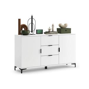 Komoda LORA biela so zásuvkami a dvierkami 5903631914645 vyobraziť