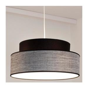 Luster na lanku GRACE 1xE27/60W/230V pr. 40 cm čierna/šedá 0605 vyobraziť