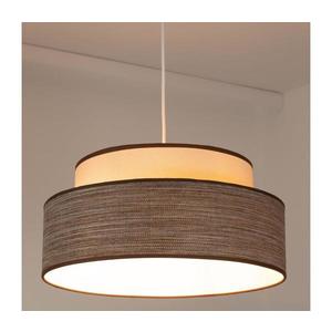 Luster na lanku GRACE 1xE27/60W/230V pr. 40 cm krémová/hnedá 0703 vyobraziť