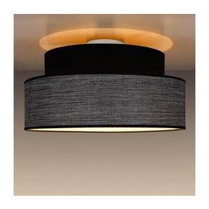 Stropné svietidlo GRACE 1xE27/60W/230V pr. 40 cm čierna/šedá 0581 vyobraziť