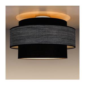 Stropné svietidlo GRACE 1xE27/60W/230V pr. 40 cm čierna/šedá 0584 vyobraziť