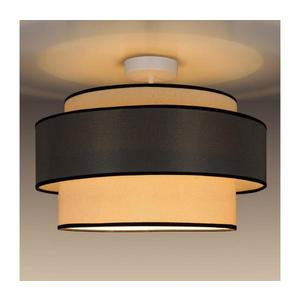 Prisadený luster GRACE 1xE27/60W/230V pr. 40 cm krémová/šedá 0673 vyobraziť