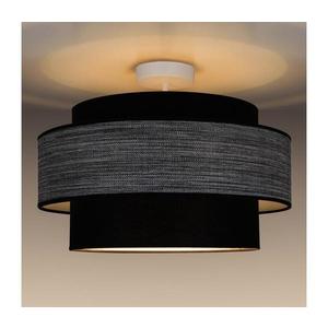 Prisadený luster GRACE 1xE27/60W/230V pr. 40 cm čierna/šedá 0674 vyobraziť