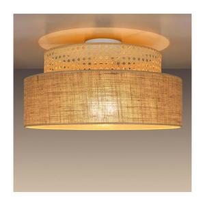 Stropné svietidlo BOHO 1xE27/60W/230V pr. 40 cm ratan 0125 vyobraziť