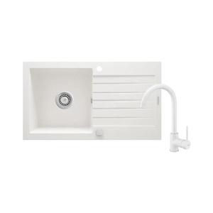 Deante ZQZVA113 - Kuchynský drez ZORBA 76x44 cm + granitová batéria ZQZVA113 vyobraziť