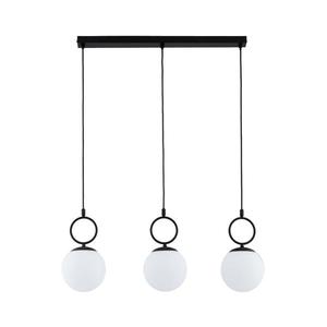 Luster na lanku SITRO 3xE14/10W/230V čierna/biela 62564 vyobraziť