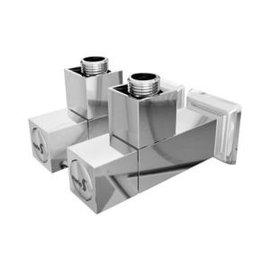 Mario-Radiators Regulačný hranatý rohový l 2 ks, lesklý chróm 4.0.0201.56.P vyobraziť