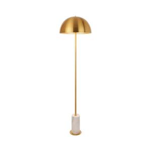 Endon 114208 - Stojacia lampa BERTOIA 1xE27/10W/230V mosadz 114208 vyobraziť