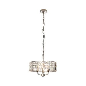 Endon 104466 - Luster na reťazi CLIFTON 3xE14/6W/230V lesklý chróm/číra 104466 vyobraziť