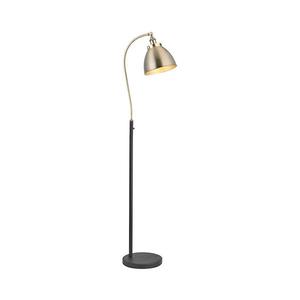 Endon 98748 - Stojacia lampa FRANKLIN 1xE27/10W/230V mosadz/čierna 98748 vyobraziť